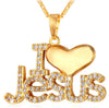  "I Love Jesus" Christian Necklace